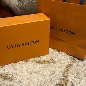 Louis Vuitton Original Box and Bag